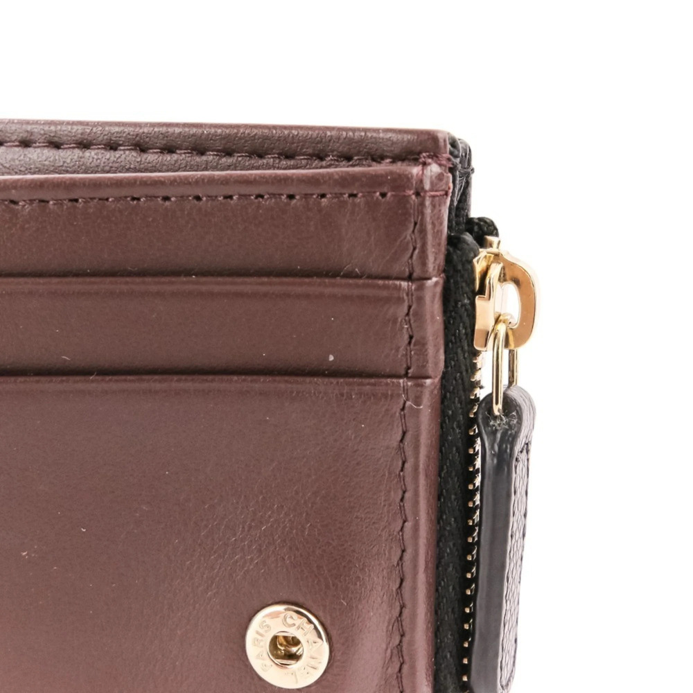 CHANEL Black Caviar Leather Logo Wallet - Picture 14 of 16